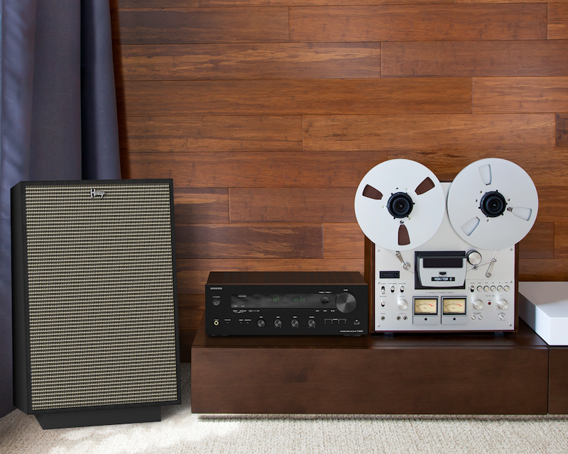 Onkyo TX 8470 MMP with Heresy IV in Classy Listening Room 2000x1333