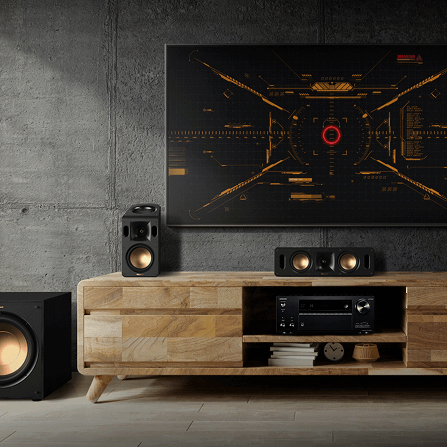 Onkyo TX NR7100 with home theater system 2000x2000