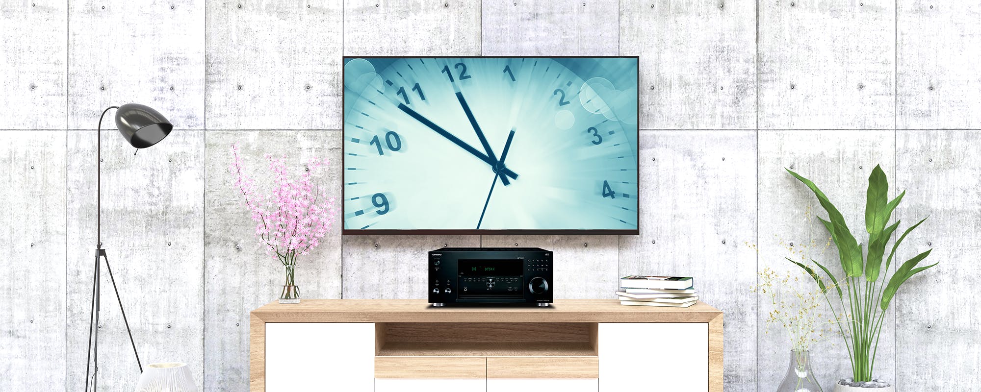 TX RZ1100 in Bright White Room 2000x800